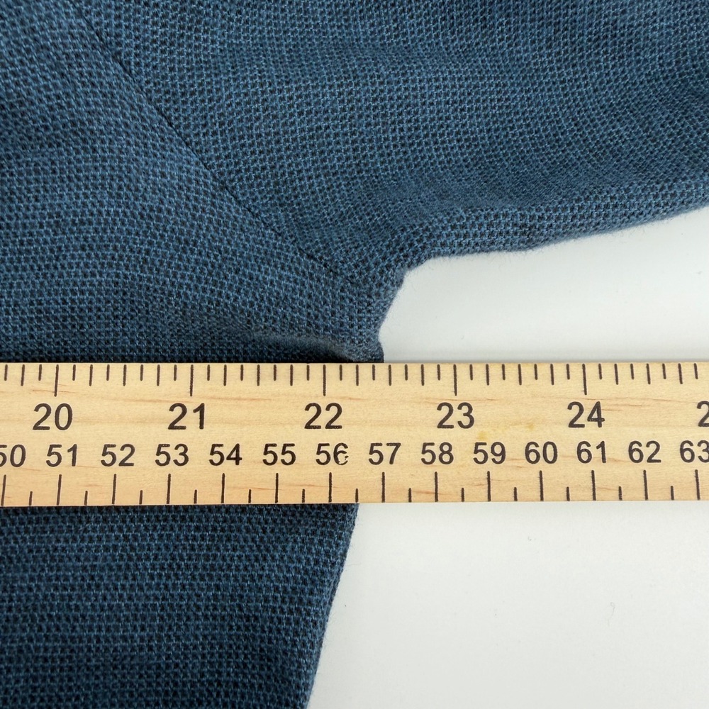 UNTUCKit Button Down Mens Large Veneto Teal Wrinkle Free Regular Fit 40250 - Picture 6 of 8